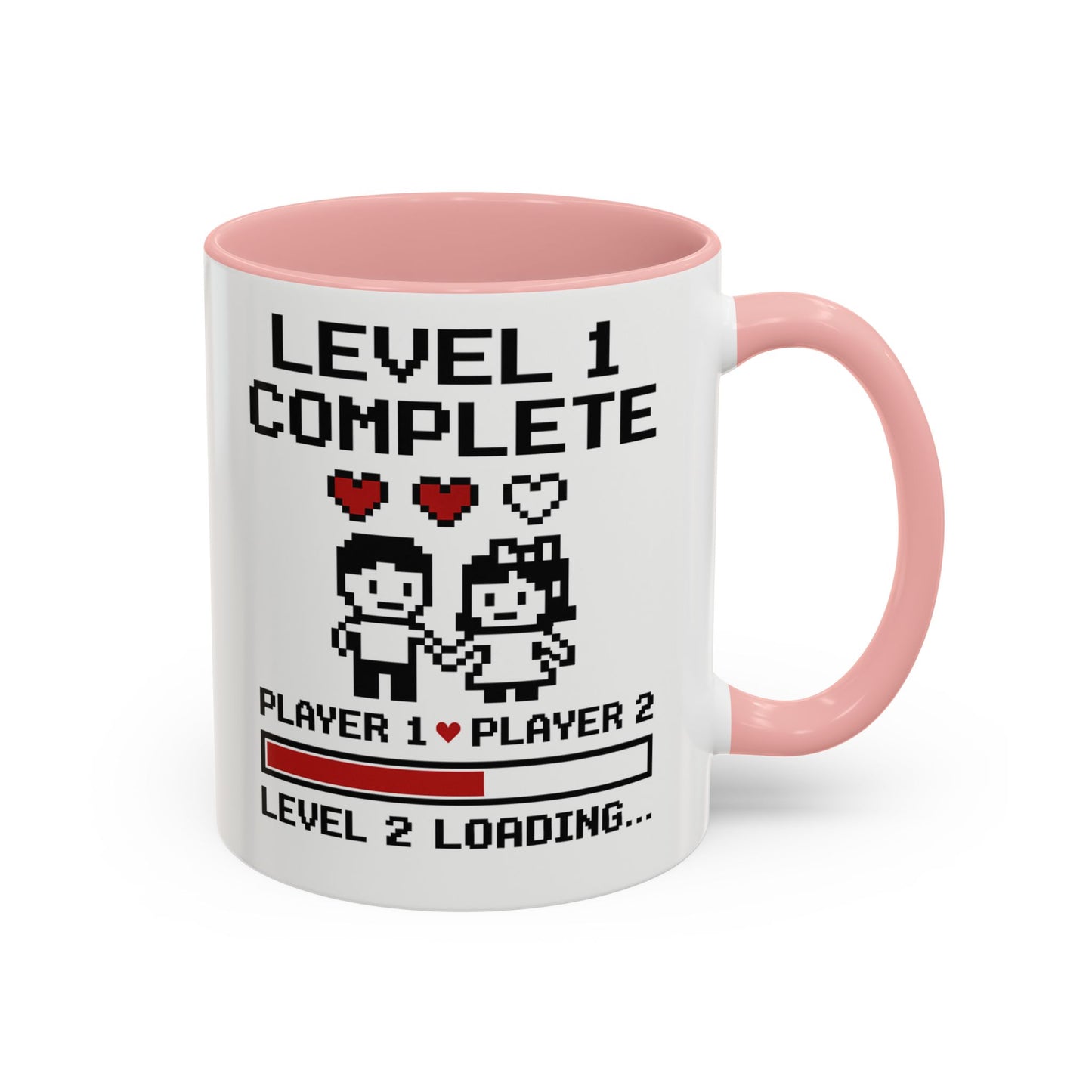 Level 1 complete cup, Gamer couple coffee mugs, Couples gamer cup, Gamer couple coffee cup, Romantic gamer mug
