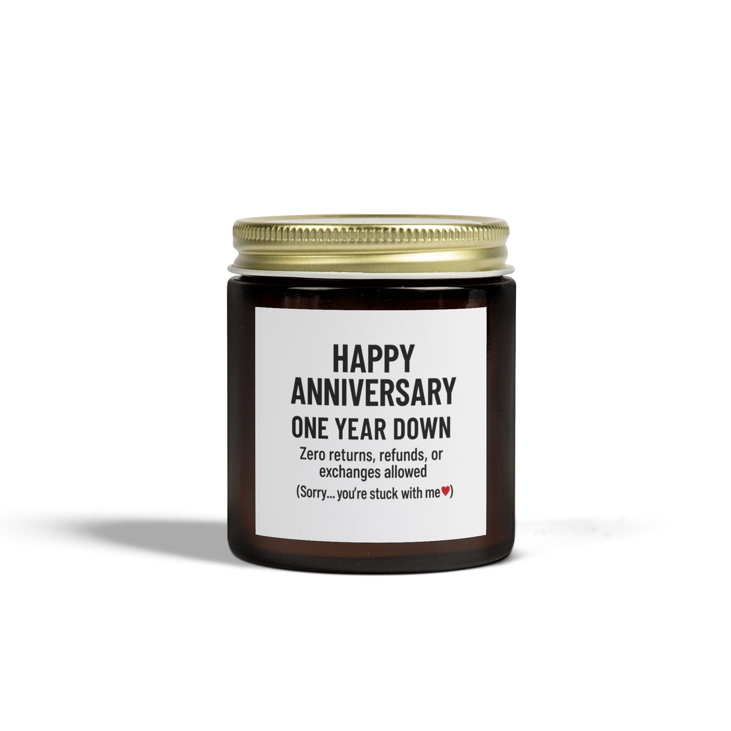 Paper anniversary funny candle, 1 year anniversary presents for girlfriend, One year anniversary gifts candle