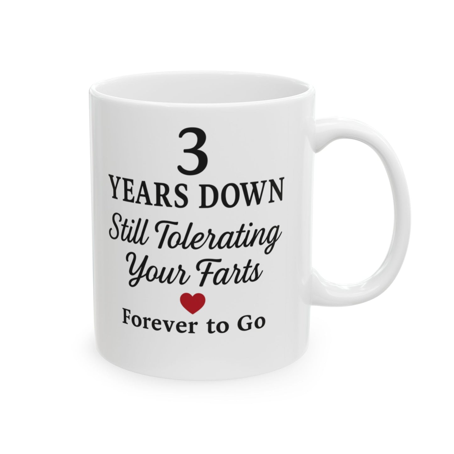 Funny 3rd wedding anniversary gifts, Funny 3 year anniversary gifts for boyfriend, 3rd wedding anniversary friend gift