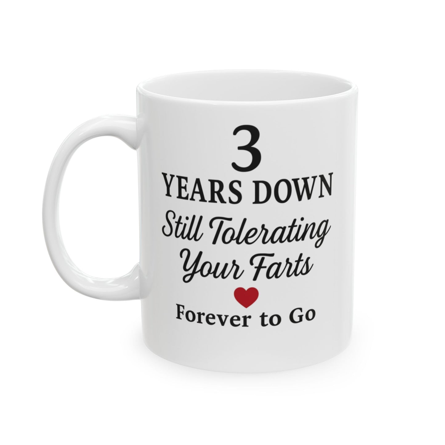 Funny 3rd wedding anniversary gifts, Funny 3 year anniversary gifts for boyfriend, 3rd wedding anniversary friend gift