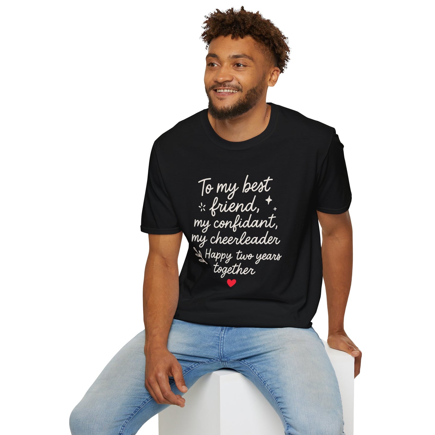 2nd anniversary gift cotton matching shirts, Second anniversary shirt, Second anniversary tshirt, 2nd year marriage anniversary gift