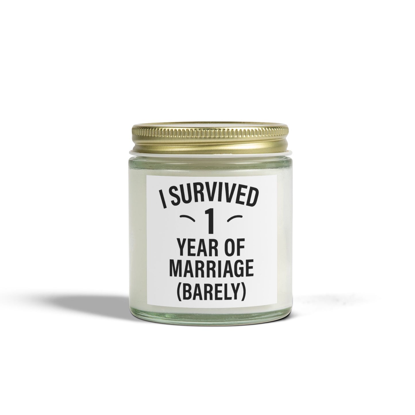 Funny 1st year anniversary candle, Funny first wedding anniversary candle, Paper anniversary funny candle