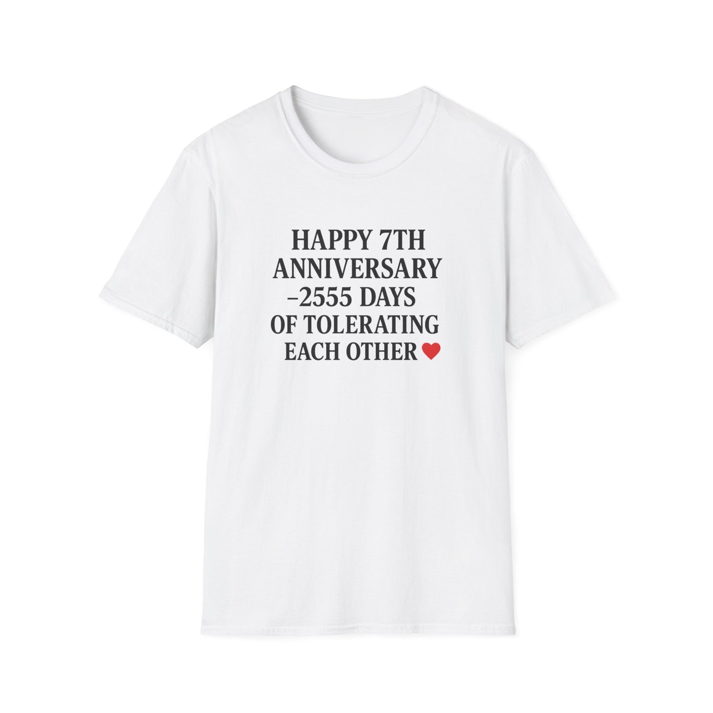 Funny 7th anniversary shirt, Wedding anniversary gifts for him 7 years, 7 anniversary giftful, 7th year anniversary present