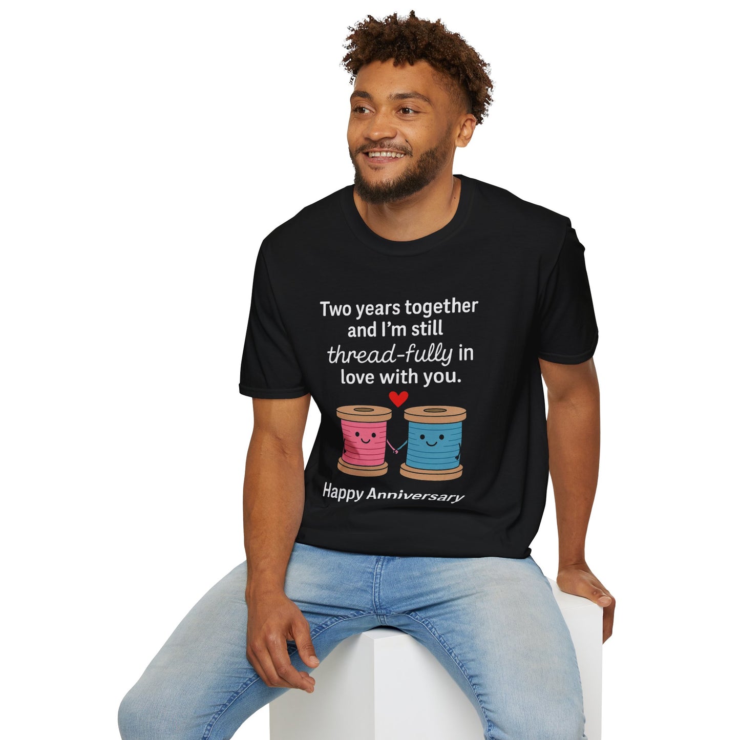 2nd anniversary gift cotton shirt, 2nd anniversary gift for him funny, 2nd wedding anniversary tshirt, 2nd dating anniversary gift