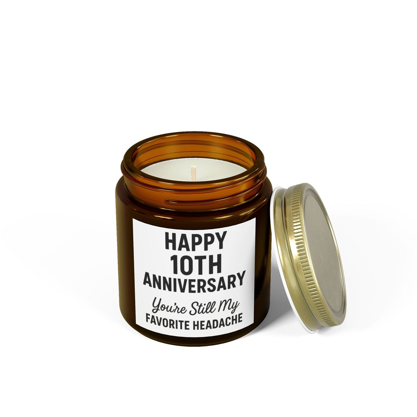 Tin anniversary presents, Unusual 10th wedding anniversary gifts, Happy 10 years marriage anniversary funny gift