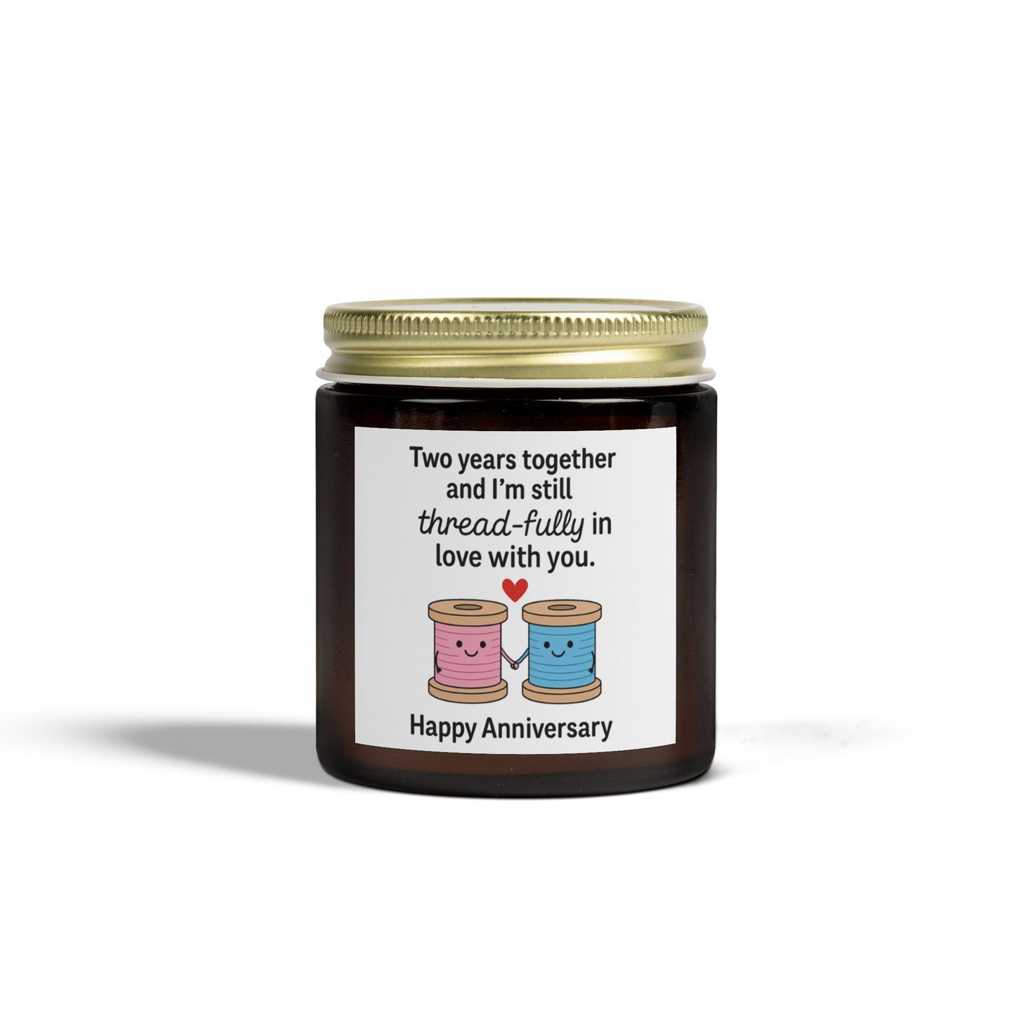 2nd anniversary candles, Funny 2nd wedding anniversary gifts, 2nd year anniversary present, Second anniversary candle