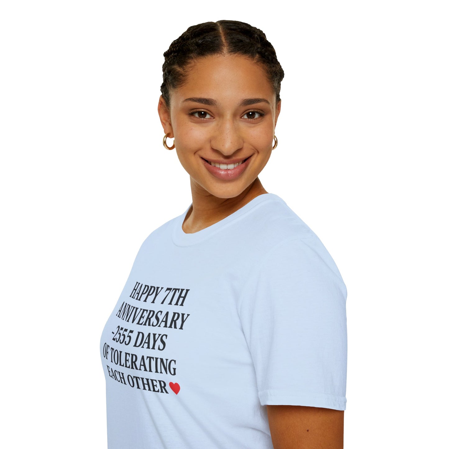 Funny 7th anniversary shirt, Wedding anniversary gifts for him 7 years, 7 anniversary giftful, 7th year anniversary present