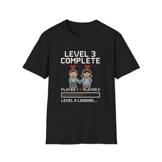 Level 3 complete shirt, Level 3 complete couple shirt, Level 3 complete anniversary shirts, Level 3 complete tshirt, Level 3 complete tee
