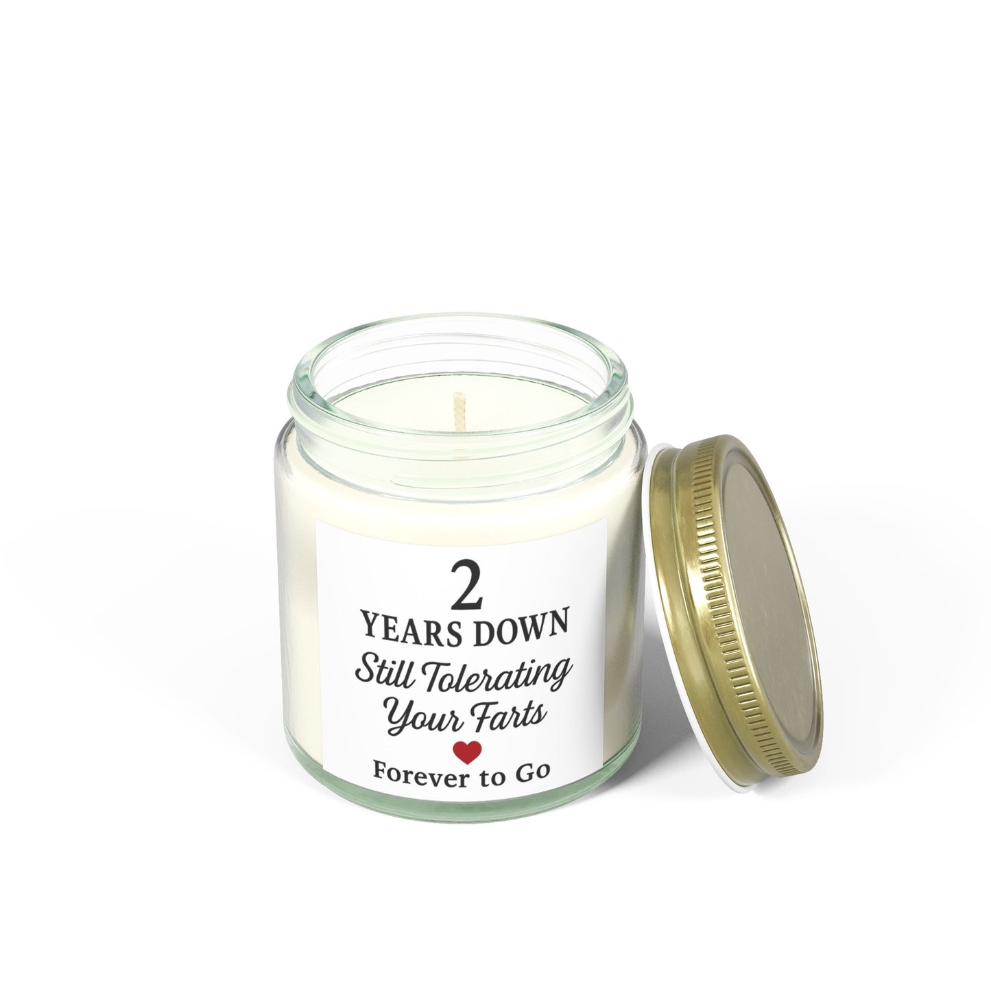2nd anniversary candles, Funny 2nd wedding anniversary gifts, Funny two year anniversary gift, Two year anniversary presents