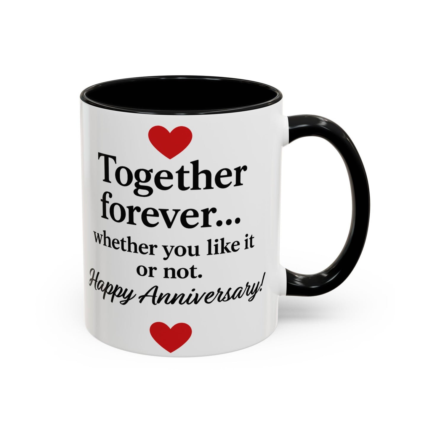 Funny happy wedding anniversary cup, Funny anniversary presents for couple, Funny anniversary words for wife, Silly wedding anniversary gift
