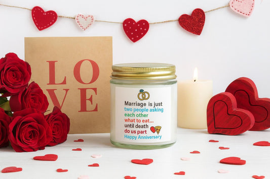 Funny happy anniversary candle, Funny candle to married couples, Funny happy wedding anniversary candle, Hilarious happy anniversary candle