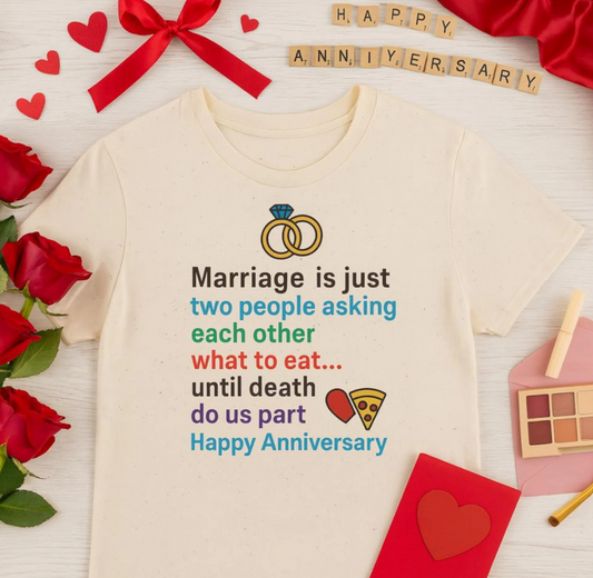 Funny marriage anniversary quotes shirt, Happy anniversary memes funny shirt, Hilarious anniversary shirt, Marriage joke tee