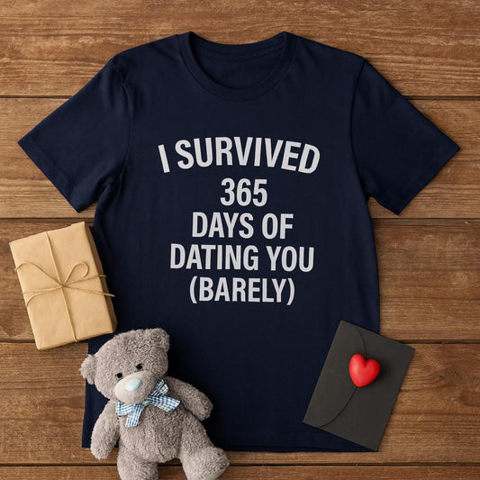 Dating one year gag gift shirt, Anniversary gifts for him 1 year dating, Dating anniversary 1 year funny boyfriend gift
