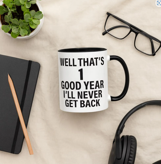 Employee first work anniversary mug, Manager first work anniversary mug, Boss first work anniversary mug, Work anniversary 1 year mug