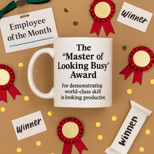 Funny appreciation employee awards mug, Funny employee award mug, Office awards funny mug, Happy funny work anniversary gift
