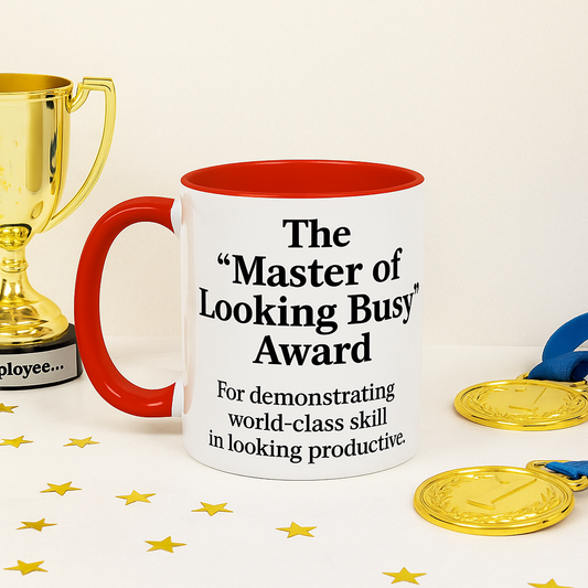 Funny employee appreciation award mug, Sarcastic office awards, Funny employee awards gift, Funny awards for work gift
