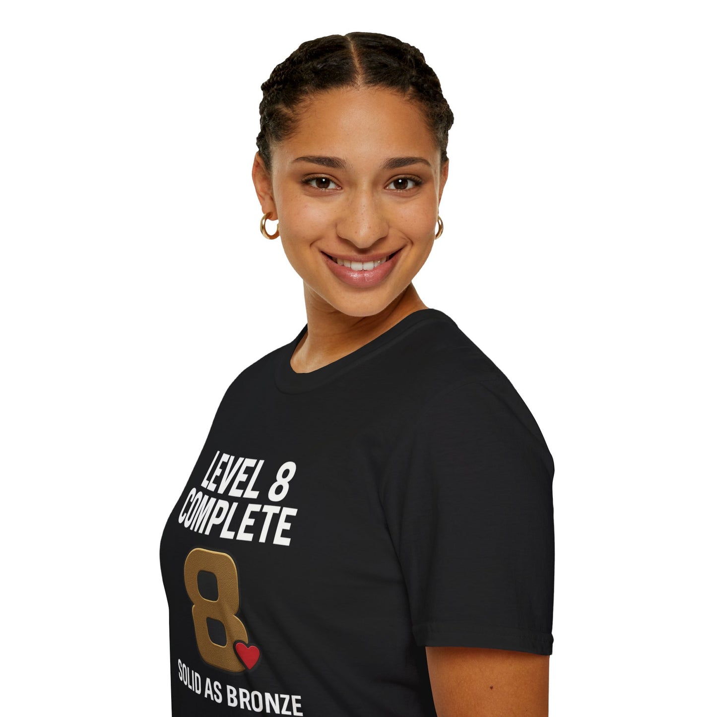 8th anniversary shirt, Bronze anniversary shirt, Eighth anniversary gift for husband, 8 year marriage anniversary gift