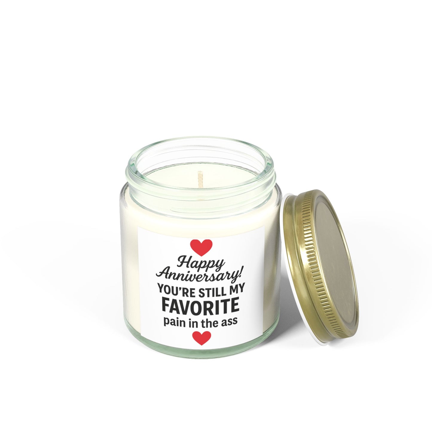 Sarcastic happy anniversary quotes, Hilarious anniversary quotes candle, Happy anniversary wife meme candle, Witty anniversary candle