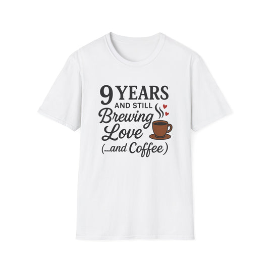 9th wedding anniversary shirt for husband, 9th wedding anniversary shirt for wife, Funny 9th anniversary shirt gift