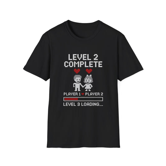 Level 2 complete shirt, Level 2 complete couple shirt, Level 2 complete anniversary shirts, Level 2 complete tshirt, Level 2 complete tee