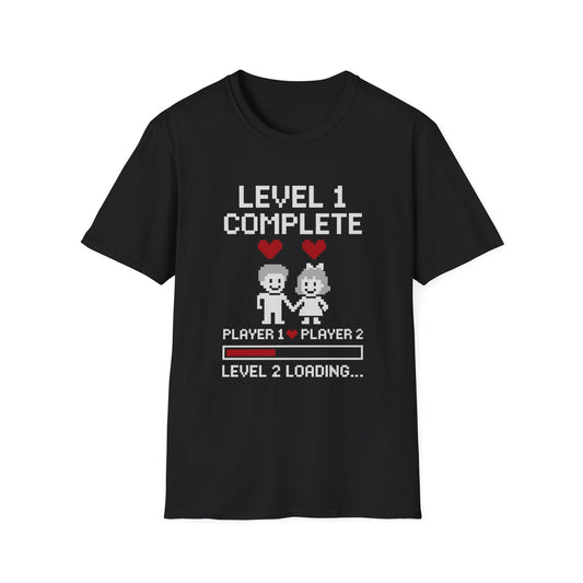 Level 1 complete anniversary shirt, Level 1 complete shirt, Anniversary gift level 1 complete, First anniversary gamer gift