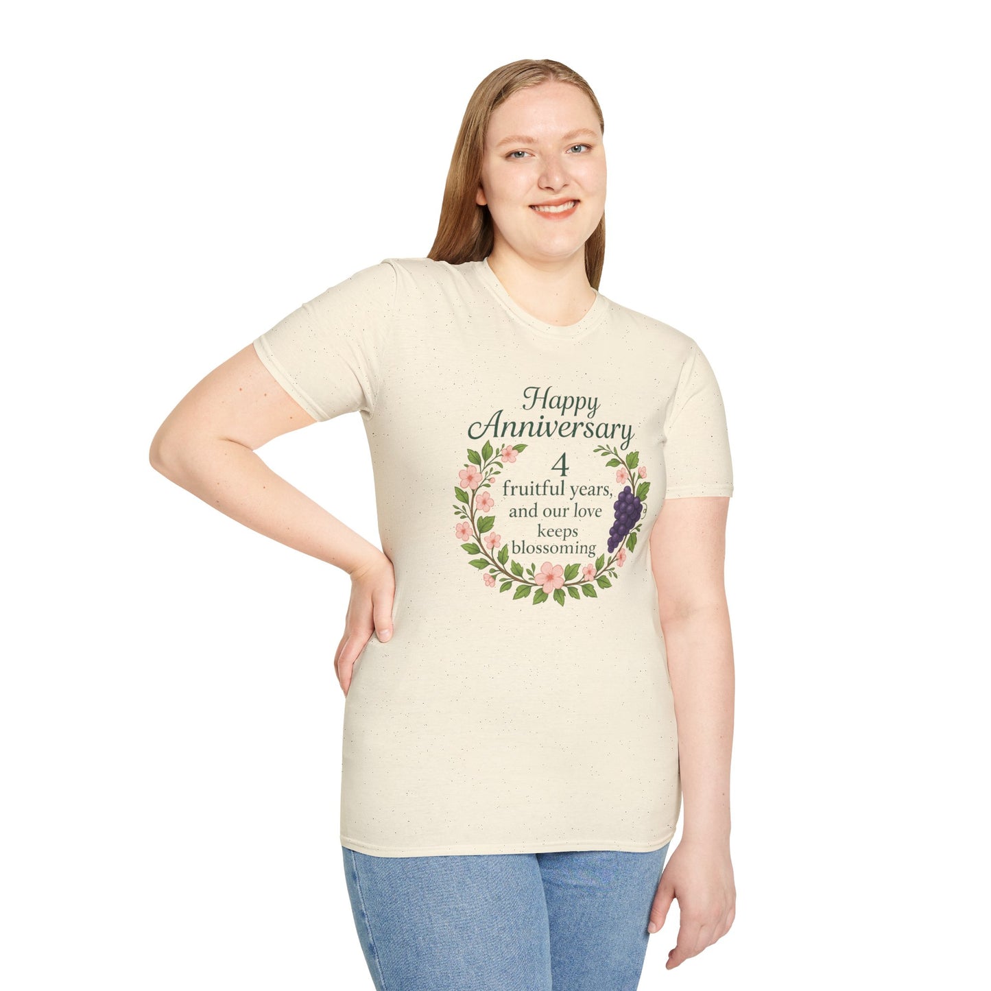 4th year anniversary shirt, Fourth wedding anniversary presents, Fourth anniversary shirt, Celebrating 4 years anniversary gift