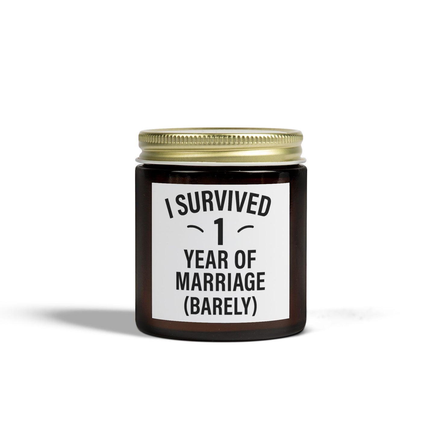 Funny 1st year anniversary candle, Funny first wedding anniversary candle, Paper anniversary funny candle