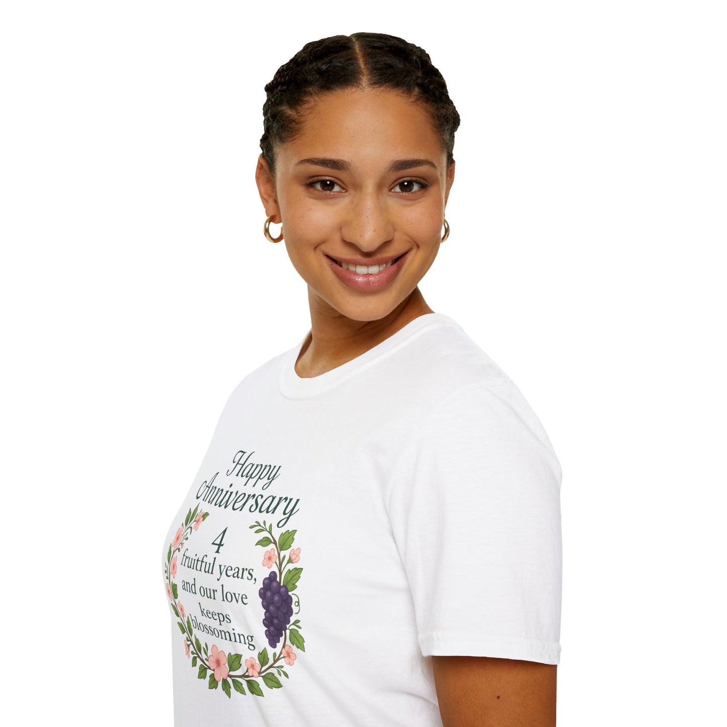 4th year anniversary shirt, Fourth wedding anniversary presents, Fourth anniversary shirt, Celebrating 4 years anniversary gift
